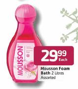 Mousson Foam Bath-2l Each