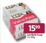 Lux Bath Soap-4x100g