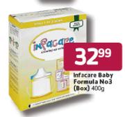 Infacare Baby Formula No3 (Box)-400g
