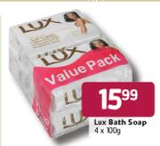 Lux Bath Soap-4x100g