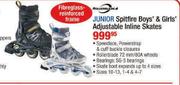 Rollerblade Junior Spitfire Boys' & Girls' Adjustable Inline Skates