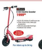 Razor E100 Electric Scooter