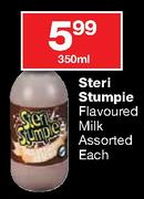 Sterl Stumple Flavoured Milk Assorted Each-350Ml