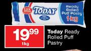 Todey Ready Rolled Puff Pastry-1Kg