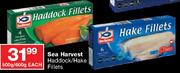 Sea Harvest Haddock/Hake Fillets-(Each 500Gm/600Gm)