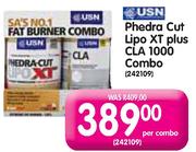 USN Phedra Cut Lipo XT Plus CLA 1000 Combo