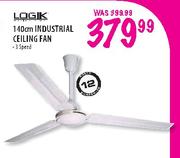 Logik Industrial Ceiling Fan-140cm
