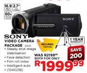Sony Video Camera Package(SX22)