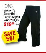Women's Essential Loose Capris