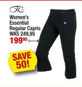 Women's Essential Regular Capris