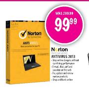 Norton Antivirus 2013