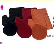 Waltex 2 Piece Embossed Bathroom Set-Per Set