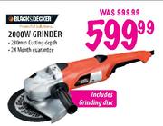 Black & Decker 2000W Grinder