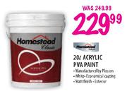 Homestead Classic Acrylic PVA Paint-20L