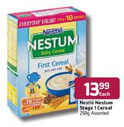 Nestle Nestum Stage 1 Cereal-250gm