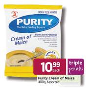 Purity Cream of Maize-400gm