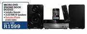 Philips Micro DVD IPhone Dock (DCD322)