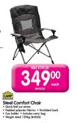 Camp Master Steel Comfort Chair Each