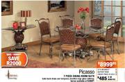 Picasso 7 Piece Dining Room Suite