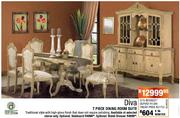 Diva 7 Piece Dining Room Suite