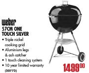 Weber 57cm One Touch Silver
