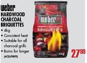 Weber Hardwood Charcoal Briquettes-4kg