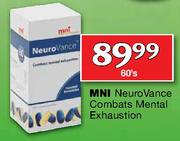 MNI NeuroVance Combats Mental Exhaustion-60's