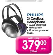 Philips Cordless Headphone-Each