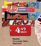 Nestle Chocolate Bars Each