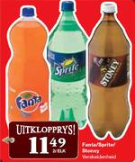 Fanta/Sprite/Stoney-2Ltr Each