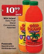 Wild Island Dairy Fruit Blend Concentrate-1Ltr Each