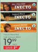 Inecto Assorted Hair Colours-50ml Each