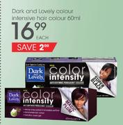 Dark And Lovely Colour Intensive Hair Colour-60ml Each