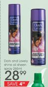 Dark And Lovely Shine Oil Sheen Spray-265ml
