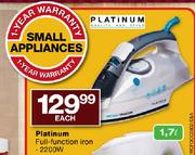 Platinum Full-Function Iron-2200W Each