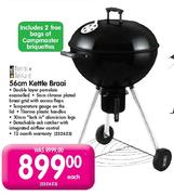 Terrace Leisure Kettle Braai-56cm Each