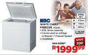KIC White Chest Freezer (KCG210)-210L