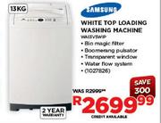 Samsung White Top Loading Washing Machine (WA13V5WIP)-13kg
