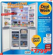 Kelvinator 4-Door Fridge/Freezer (K1520SS)