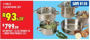 9 Piece Cookware Set