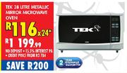 Tek Metallic Mirror Microwave Oven-28L