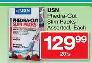 USN Phedra Cut Slim Packs Assorted-20's Each