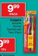 Colgate Double Action Toothbursh Twin Pack-Per Pack