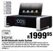 iHome iA 100 Bluetooth Audio System