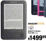 kindle 6" E Reader 3G & WiFi