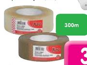 Aro Brown Or Clear Packaging Tape-48mm x 300m Each