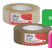 Aro Brown Or Clear Packaging Tape-Per 6 Pack