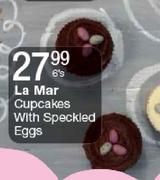 La Mar Cupcakes With Speckled Eggs-6's Pack