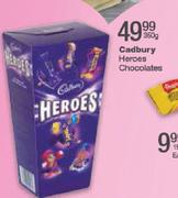 Cadbury Heroes Choclates-350gm Each