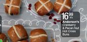 Anderson's Cranberry & Hot Cross Buns-6's Pack